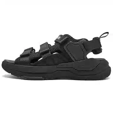 乔丹 舒适 时尚 沙滩凉鞋 男款 黑色