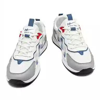 双星八特 时尚休闲百搭 经典潮流 运动减震防滑耐磨 低帮跑步鞋 男款