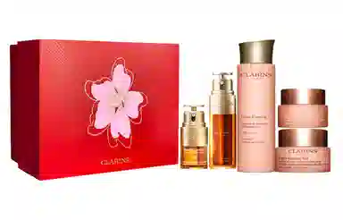 娇韵诗 经典保湿护肤套装 滋润清爽补水 五件套