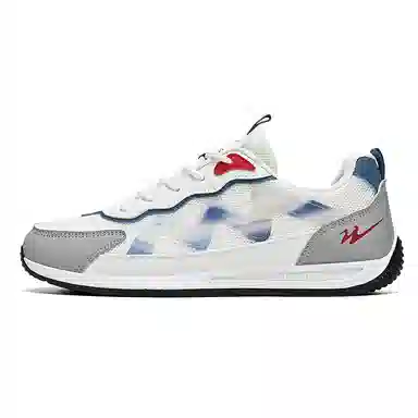 双星八特 时尚休闲百搭 经典潮流 运动减震防滑耐磨 低帮跑步鞋 男款