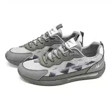 双星八特 时尚休闲百搭 经典潮流 运动减震防滑耐磨 低帮跑步鞋 男款