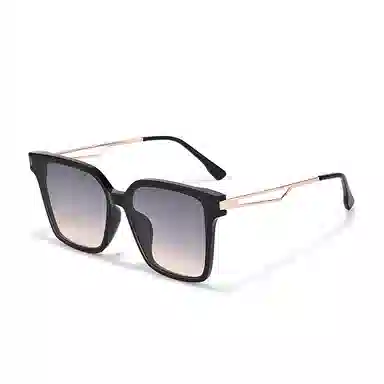 佐川 时髦 高清防紫外线拍照好看显脸小 方形 太阳眼镜 男女同款情侣款 礼盒装