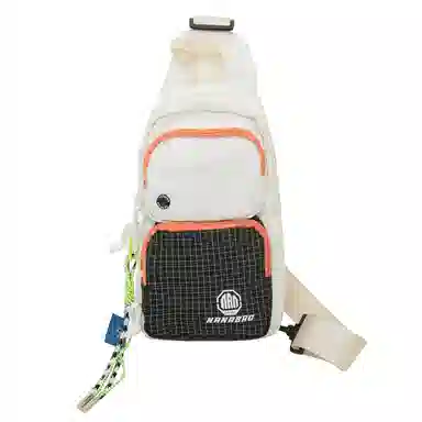 醇龙  斜挎包时尚胸包男女通用尼龙单肩包休闲外出旅游小背包运动包 多色