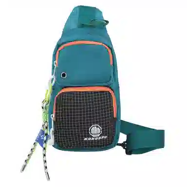 醇龙  斜挎包时尚胸包男女通用尼龙单肩包休闲外出旅游小背包运动包 多色