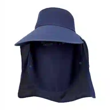 浪莎 防紫外线遮阳钓鱼采茶登山户外骑车全面防护可拆卸 聚酯纤维 防晒帽 女款