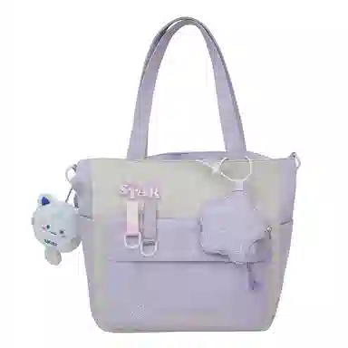 醇龙 学生补习上课大容量 单肩包斜挎包 尼龙 男女通用 多色