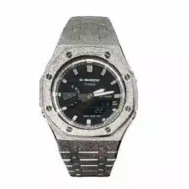 Casio GA-2100-1A1 Silver Steel
