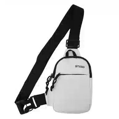 醇龙 休闲轻便简约 牛津纺 胸包 常规 男女同款情侣款 黑/白/蓝/粉/绿