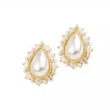 卡铂雅 高级设计感 简约感气质 合金 耳环 女款