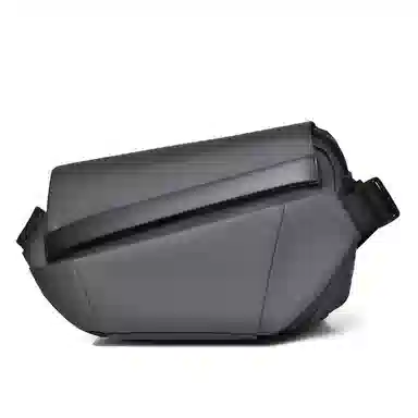 艾妮兔 通勤运动骑行个性 牛津布 单肩包斜挎包 常规 男款 藏青色 黑色  灰色