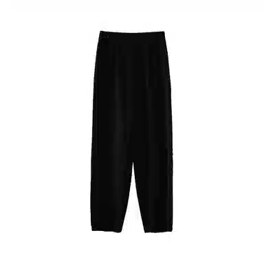 娅丽达 通勤高腰纯色哈伦裤休闲裤 女款 黑色