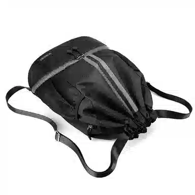 维多利亚旅行者 篮球包大容量收纳抽绳 双肩包 男女 干湿分离束口袋健身包  多色