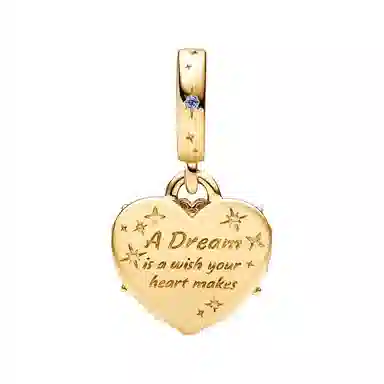 Pandora Heart Pendant Gold