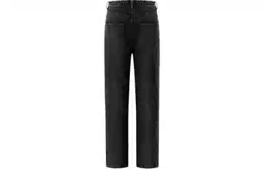 PSO Brand Washed Straight Jeans