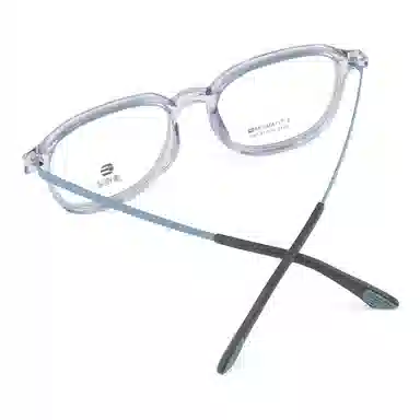 【联系客服可配度数】 康视顿 时尚潮流近视眼镜框 β钛 方形 光学镜架 男女同款情侣款 可选蔡司依视路明月凯米镜片