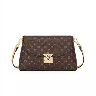 Mashalanti Elegant Bee Print Shoulder Bag