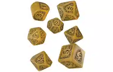 趣骰工坊 哈利波特 赫奇帕奇 黄色 骰子 桌游