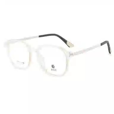 【联系客服可配度数】 康视顿 时尚潮流近视眼镜框 β钛 方形 光学镜架 男女同款情侣款 可选蔡司依视路明月凯米镜片