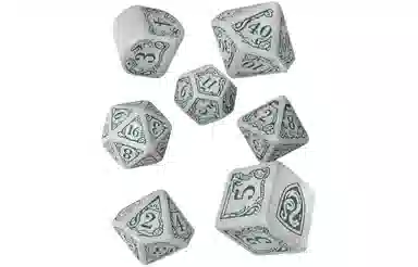 趣骰工坊 哈利波特 斯莱特林 白色 骰子 桌游