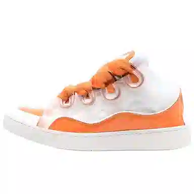 Lanvin Sneakers White Orange