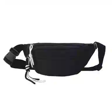 醇龙 运动潮流纯色 尼龙 单肩包腰包小挎包斜挎包胸包 男女同款情侣款 黄/绿/白/黑/粉