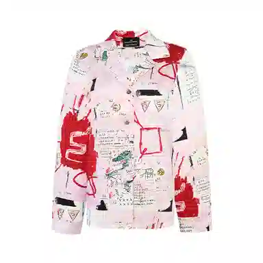 SILKY MIRACLE x BASQUIAT SS24 Pink Pajama Set
