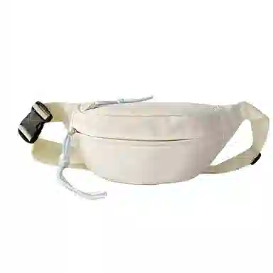 醇龙 运动潮流纯色 尼龙 单肩包腰包小挎包斜挎包胸包 男女同款情侣款 黄/绿/白/黑/粉