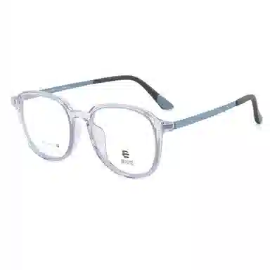 【联系客服可配度数】 康视顿 时尚潮流近视眼镜框 β钛 方形 光学镜架 男女同款情侣款 可选蔡司依视路明月凯米镜片