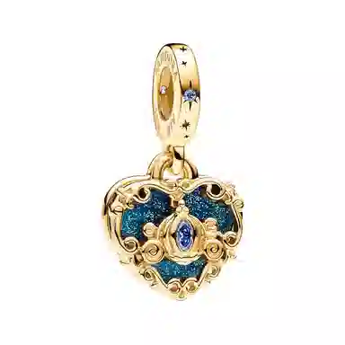 Pandora Heart Pendant Gold