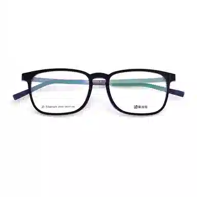 【联系客服可配度数】 康视顿 休闲商务近视眼镜框 β钛 方形 光学镜架 男款 可选蔡司依视路凯米明月镜片