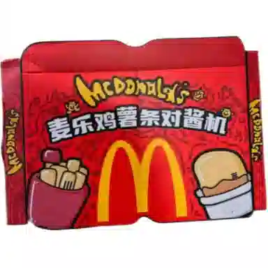 麦当劳 薯条鸡块对酱机 对讲机 一组 六一 儿童玩具