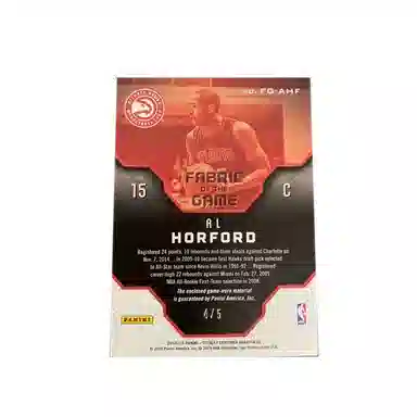 PANINI 2015-16 Panini 45 patch