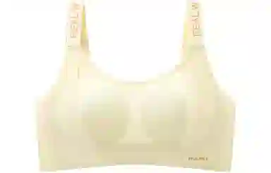 润微 字母肩带版兔耳朵内衣女大胸显小胸无痕薄款收副乳文胸