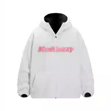KAKAZZY White Bear Fleece Hoodie