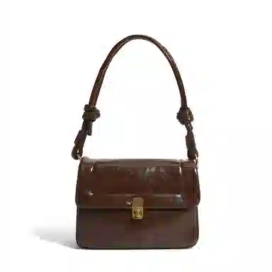 MINLUBAOLUO Handbag Brown