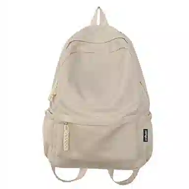 醇龙  简约纯色大容量 尼龙 男女通用 多色 背包双肩包