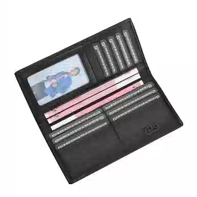 FAIRWHALE Classic Leather Wallet Black