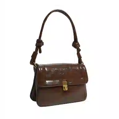 MINLUBAOLUO Handbag Brown