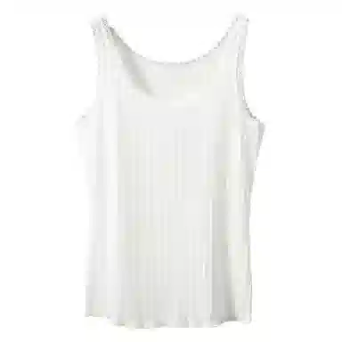 红豆 百搭纯色蕾丝打底外穿背心 女款