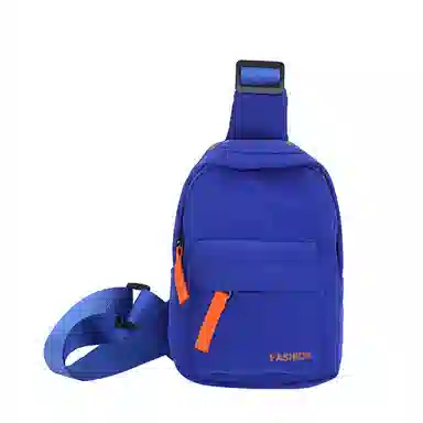 玩物文创 时尚百搭可爱包  尼龙 斜挎包 常规 男女同款情侣款 蓝色/白色/黑色