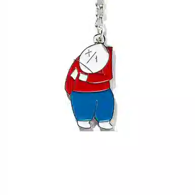 POLAR SKATE CO Big Boy Keychain Red