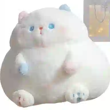 公主恋人 卡通可爱团团喵抱枕 创意布娃娃 玩偶 毛绒公仔