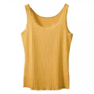 红豆 百搭纯色蕾丝打底外穿背心 女款