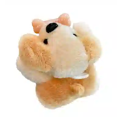 一点潮玩 趴趴狗 迷你可爱骨头狗狗 玩偶 毛绒挂件