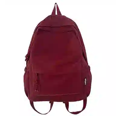 醇龙  简约纯色大容量 尼龙 男女通用 多色 背包双肩包