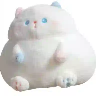 公主恋人 卡通可爱团团喵抱枕 创意布娃娃 玩偶 毛绒公仔