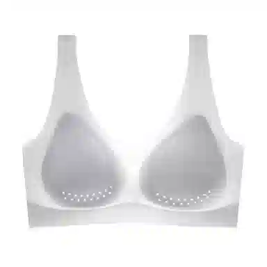 欧迪芬 透气侧收美背舒适无钢圈背心式文胸 女款