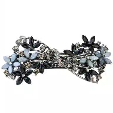 左欧 韩国大发拤弹簧夹复古后脑勺盘发 发夹 女款