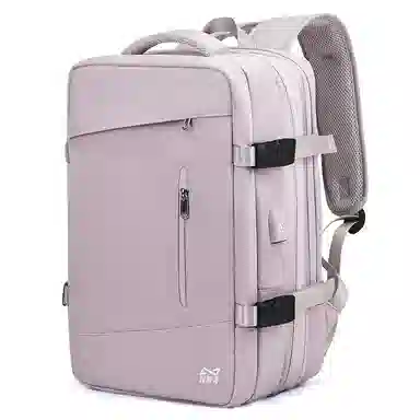 轻骑者 时尚休闲多功能短途旅游出差户外露营防泼水干湿分离可扩容 织物 旅行包电脑包书包背包双肩包 常规 男女同款情侣款 多色