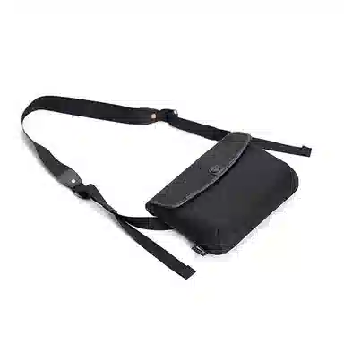 DOSRFINI Nylon Crossbody Bag Black